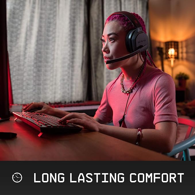 ASTRO Gaming A10 Headset for Xbox OneNintendo Switch  PS4  PC and Mac - Wired 3.5mm and Boom Mic wVelvet Pouch Bag - Bulk Packaging - (GreenBlack)