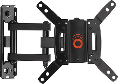 ECHOGEAR Full Motion Articulating TV Wall Mount Bracket for Most 15-39 inch TVs  Computer Monitors Featuring 10.5" of Extension, 90o of Swivel,  16o of Tilt - EGSF1-BK