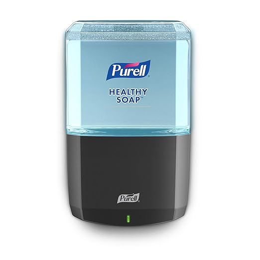 PURELL ES8 Automatic Soap Dispenser, Graphite, for 1200 mL PURELL ES8 HEALTHY SOAP Refills (Pack of 1) - 7734-01 - Manufactured by GOJO, Inc.