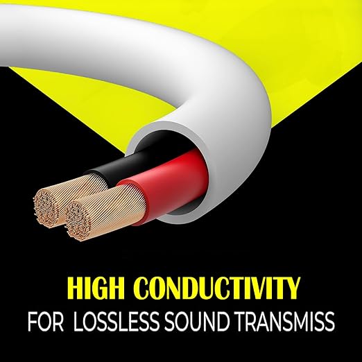 PAKA TOOLS Speaker Wire (100 Feet) (Copper Clad Aluminum) - Fire Safety in Wall Rated Audio Speaker Wire Cable  CL2 Rated  2 Conductors - CCA, 100ft,ONE Spool (12 Gaige)
