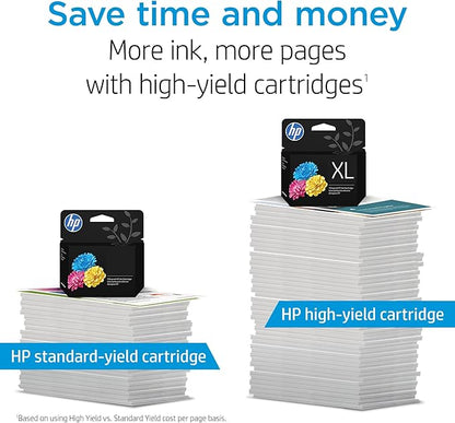 HP 62 Tri-Color Ink Cartridge | Works with Envy 5540, 5640, 5660, 7640, OfficeJet 5740, 8040, Mobile 200, 250 | C2P06AN | Packaging May Vary