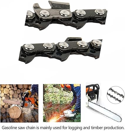 20-Inch Saw Chain .325" Pitch .058" Gauge 76 Drive Links For Husqvarna Stihl Poulan Craftsman Steele Origen Caton Chainsaws, Replaces Blue Max Models 53543 8901 8902 52209