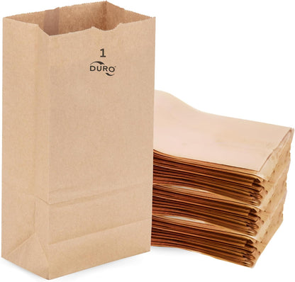 Duro Bag 1# Dubl Life SOS Bag 30# Recycled Kraft FSC (100 Pack)