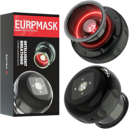 EURPMASK 2 Pack Smart Cupping Set with Red Light, Heat & Dynamic Suction,Cupping Therapy Massager with One-Touch Control, Portable Muscle Relaxation Tool