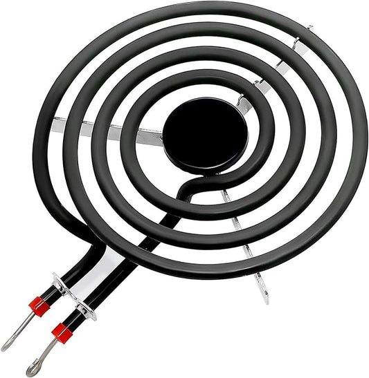 Upgraded 660532 MP15YA Electric Range Burner Element 6 inch 1500W 4 Turns surface element fit for Whirlpool Kenmore ranges replacement burners wfc310s0ak, rf110axsq3, kf330add1,ffef3011lwd,etc.