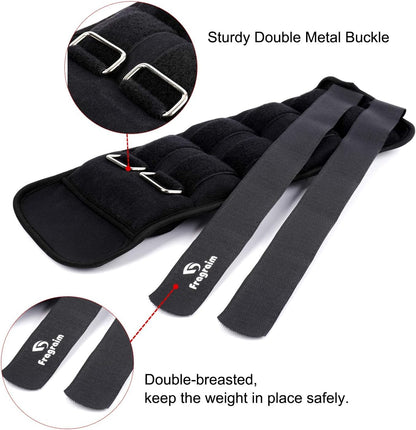 Fragraim Adjustable Ankle Weights, 1 Pair