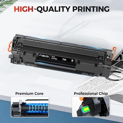 78A Toner Cartridge Replacement for HP 78A Black Toner Cartridge CE278A Works with P1606dn P1606 P1600 M1536dnf P1606 P1566 P1560 M1536 MFP Printer | 2 Black