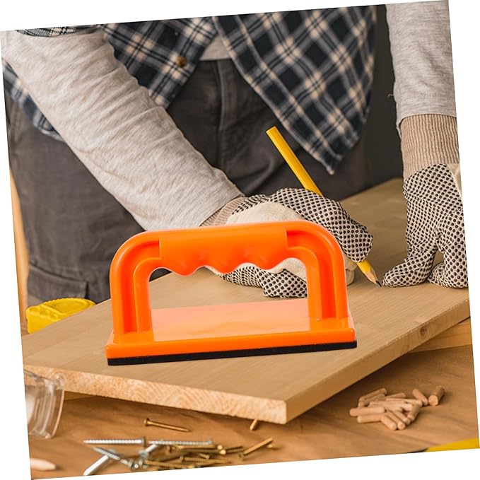 Push Block Replacement for Woodworking Safety Push Block for Table Saws Orange