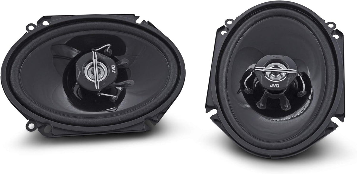 JVC CS-J6930 6" x 8" Car Audio Speaker with 2-Way Coaxial (Black)