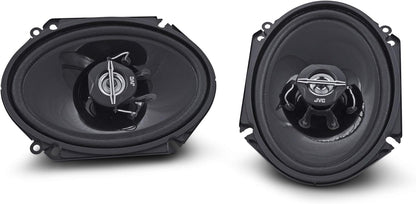 JVC CS-J6930 6" x 8" Car Audio Speaker with 2-Way Coaxial (Black)