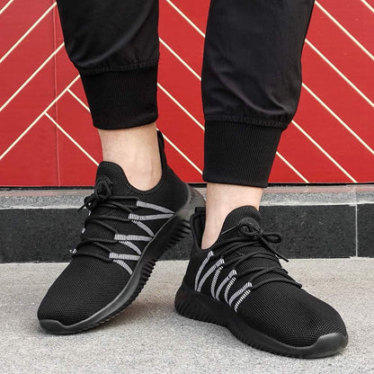 Feethit Men's Breathable Slip-On Running Shoes
