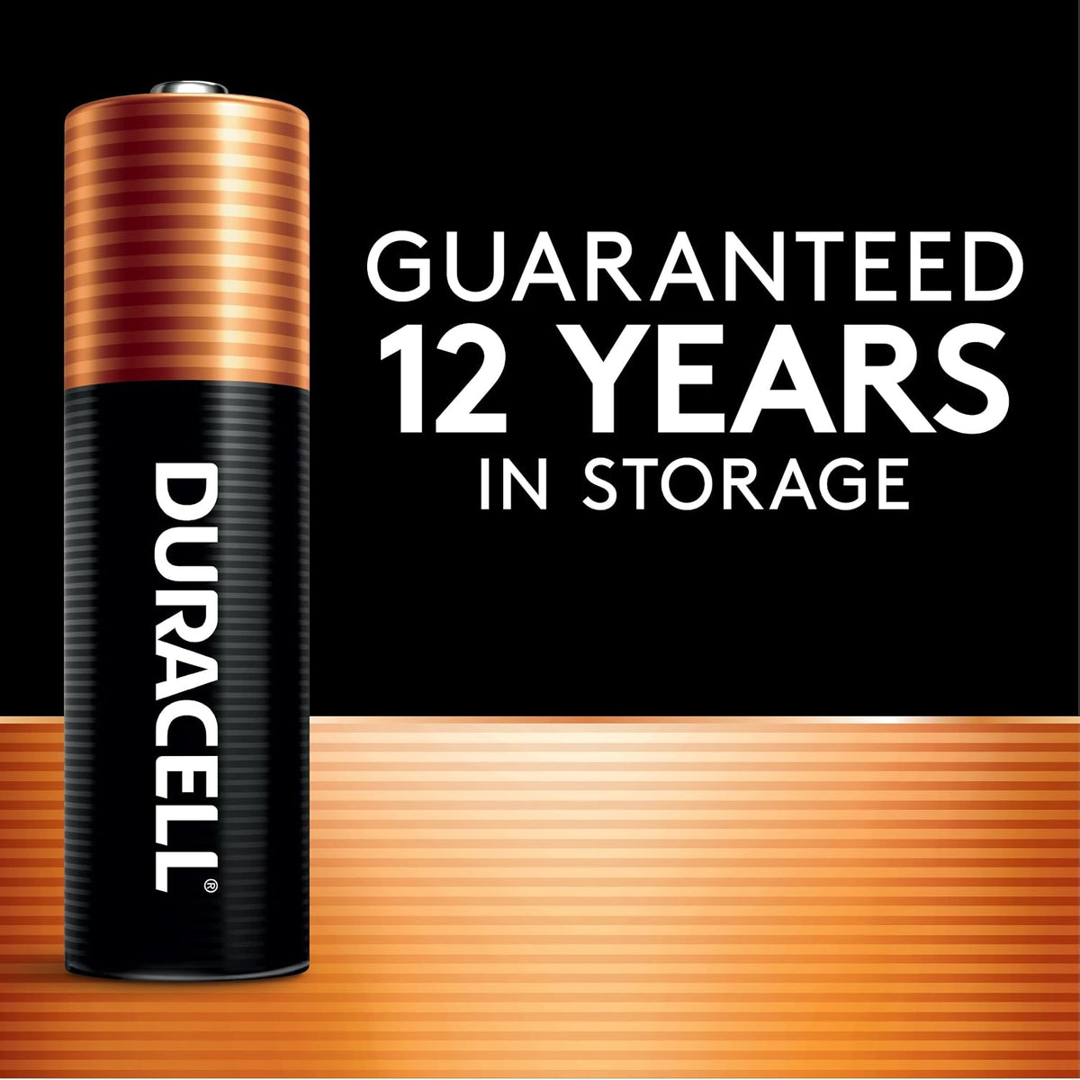 Duracell Coppertop AAA Batteries, Triple A Batteries, 4 Count (1 Pack) for Household and Office Devices, Alkaline AAA Battery