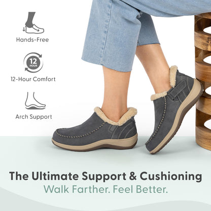 Orthofeet Women's Orthopedic Lorin Hands-Free Faux