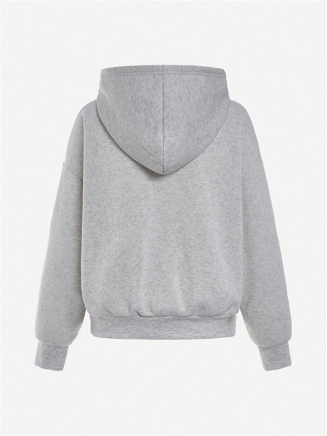 Buffbunny Women's Zip Up Oversized Hoodie Long Sleeve Drop Shoulder Hooded Sweatshirts
