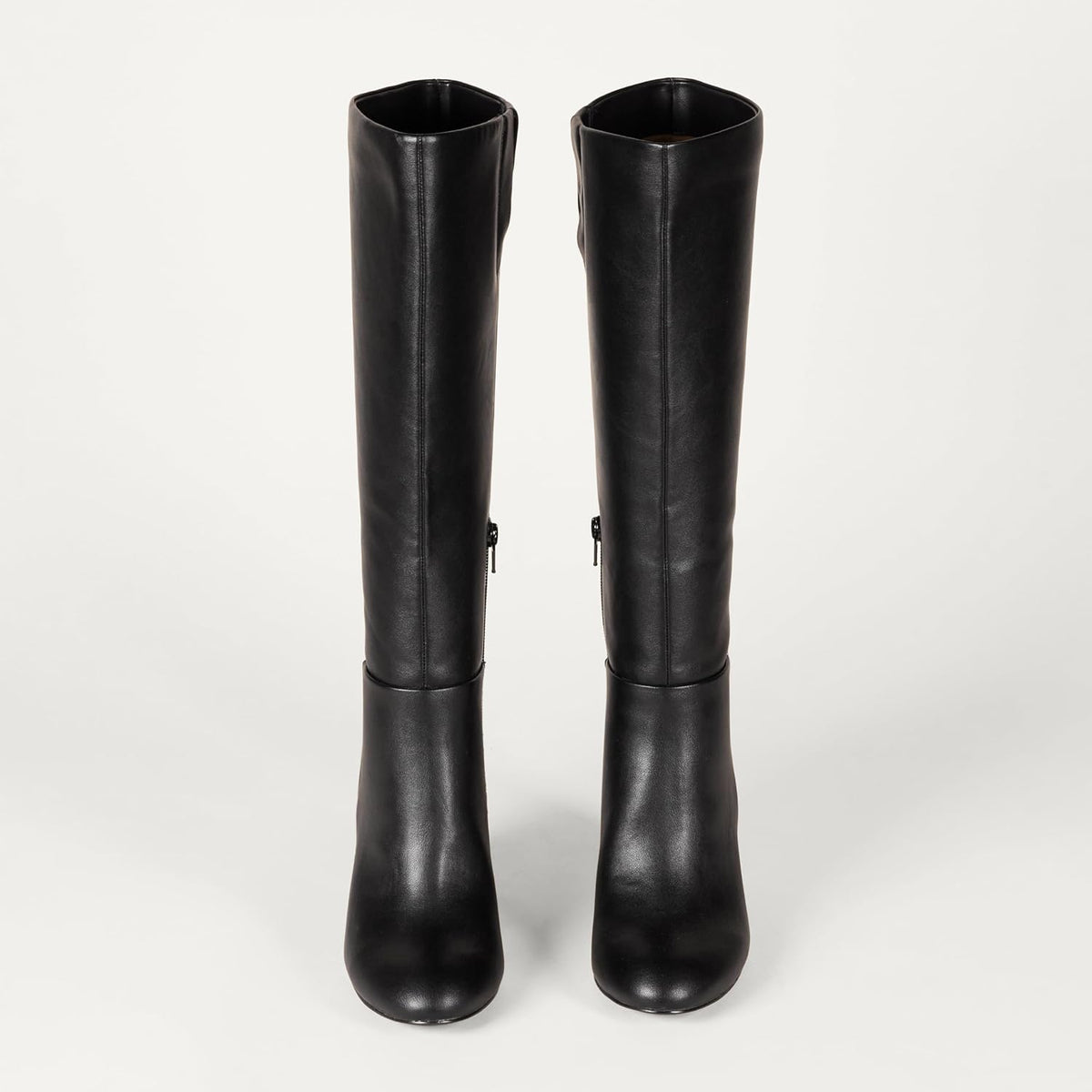 Essentials Women's Tall Boots with Chunky Block Heel.