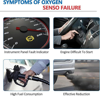 234-3002 Upstream 1Pc Oxygen Sensor O2 Sensor Replacement for 1991 1990 1989 1988 1987 Ford Aerostar Bronco E-150 E-250 E-350 Van Escort Exp Mustang Probe Ranger Taurus Thunderbird O2 Sensor