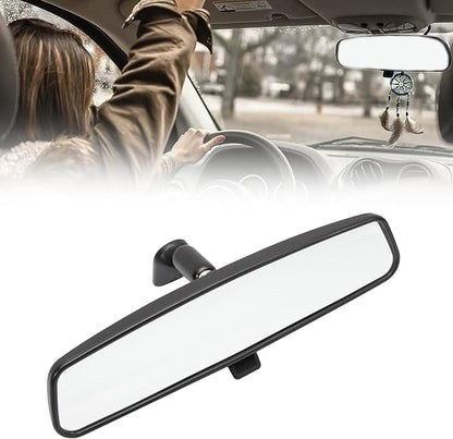 Rear View Mirror compatible for 1987-2012 Wrangler YJ TJ JK Day Night Mirror for 2002-2013 Cherokee Interior Rearview Mirror Kit for 2007-2016 Compass 2011-2017 Patriot Replace#8993023K 8993-023K