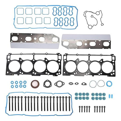 Cylinder Gasket Set with Bolts, Fit for Dodge Challenger/Charger/Durango, Fit for Chrysler Aspen, Fit for Jeep Grand Cherokee/Commander, Fit for Ram 1500/2500/3500, 5.7L V8, #HS26423PT TCS4616