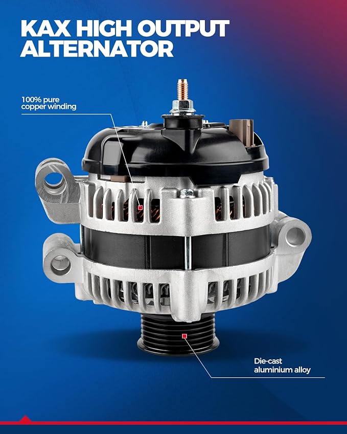 KAX Alternator 13900N for 2001-2002 Pathfinder; QX4 Compatible with 13900N,13900