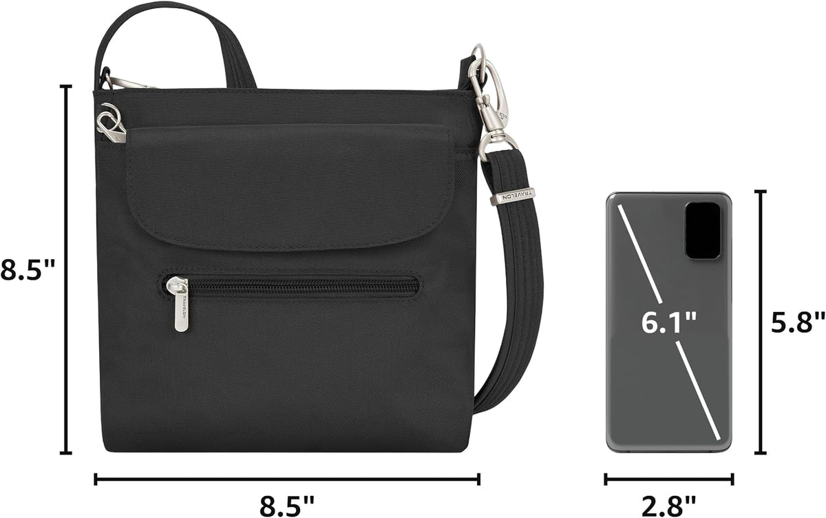 Travelon Anti-Theft Classic Mini Shoulder Bag