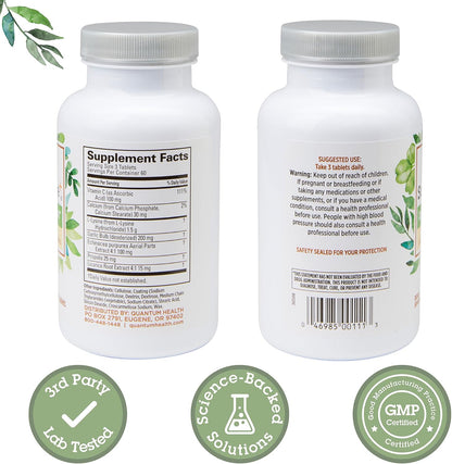This advanced lysine formula with vitamin C, echinacea, and other powerful antioxidants provides immune support and lip health benefits.
