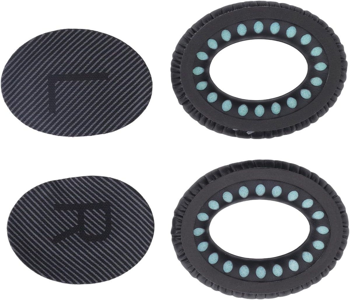 Ear Buds, Suitable Size, Easy Installation, Replacement Earbuds, Comfortable, Black, for QC35