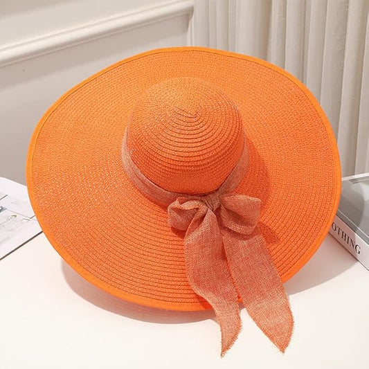 Wide Brim Sun Hats for Women UPF 50+ Women's Lightweight Foldable Packable Sun Protection Hat for Travel, Beach Hat