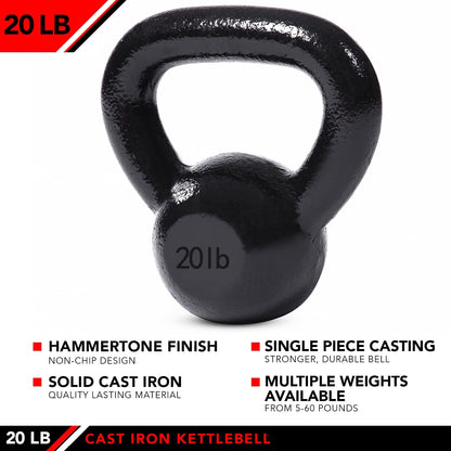 JFIT Cast Iron Kettlebell