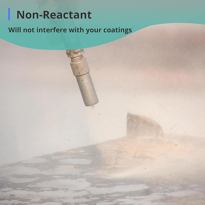 #80 Grit Aluminum Oxide Blast Media(19 LBS/8.6kg) - Premium Long-Lasting Sand Blasting Media, High Abrasive Force Sand Blaster Sand for Metal, Sandblasters, Blasting Cabinet, Blasting Guns - by TITGGI