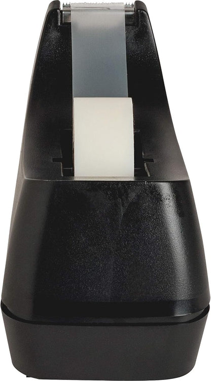 Business Source Standard Desktop Tape Dispenser, Black, 1 in (BSN32954)