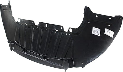 Evan-Fischer Front Engine Splash Shield Compatible with 2015-2018 Ford Focus Under CoverAir Deflector, ST Model