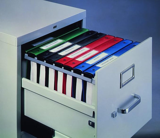 Avery Hanging Storage 3 Ring Binder, 1 Inch Round Rings, 1 Blue Binder (14800)