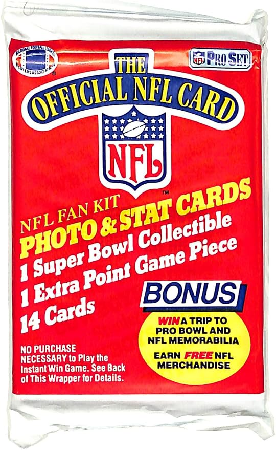 1989 Pro Set Football Series One Pack