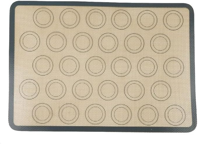 Silicone Baking Mat, Reusable Food Baking mats Non-Stick Reusable Pizza Bakeware Mat for Making Macaroon, Pizza, Cookie, Pastry, Bread, Bun, 42  29.5cm16.54  11.61 in