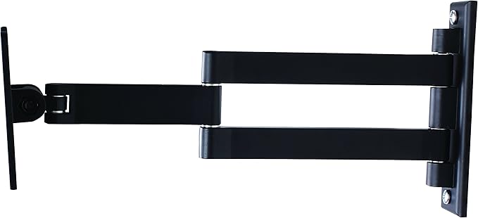 Full-Motion TV Wall Mount: 13"-27" Screens