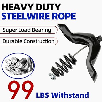MITZONE Spare Tire Winch Carrier Spare Tire Hoist Compatible with 2003-2010 Chevrolet Silverado 2500 3500  GMC Sierra 2500 HD, 3500, 3500 HD, 3500 Classic Part 924-502 19371173 25792480 25912261