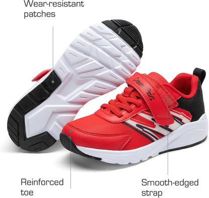 Boys Girls Shoes Kids Tennis Running Athletic School Gym Breathable Lightweight Sneakers for Little/Big Kid