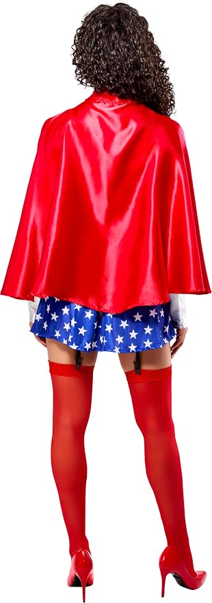 Adult Sexy Wonder Woman Costume (Stockings not included. Missing 1 silver cuff)