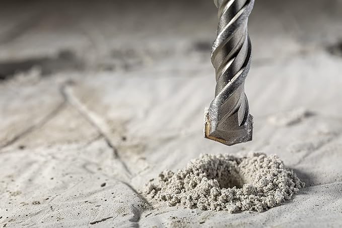 1 Inch x 18 Inch SDS Plus Rotary Hammer Drill Bit, Carbide Tipped for Brick, Stone, and Concrete (1" x 16" x 18")