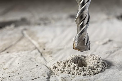 1 Inch x 18 Inch SDS Plus Rotary Hammer Drill Bit, Carbide Tipped for Brick, Stone, and Concrete (1" x 16" x 18")