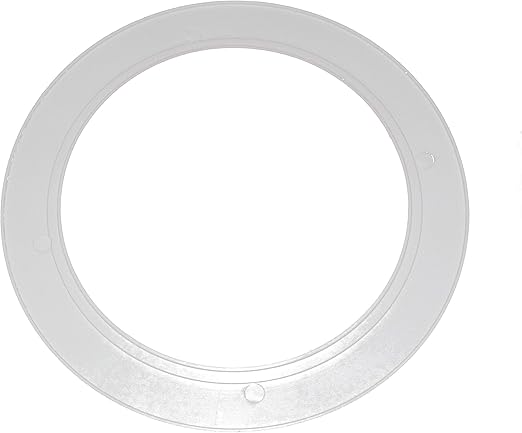 5 Pack-White Light Trim Ring Recessed Can 6" Inch Over Size Oversized Lighting Fixture
