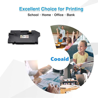 Compatible Phaser 6510 WorkCentre 6515 Waste Toner Box Container for Xerox Phaser 6510 WorkCentre 6515 VersaLink C500 C505 C600 C605 Waste Cartridge (Part108R01416)