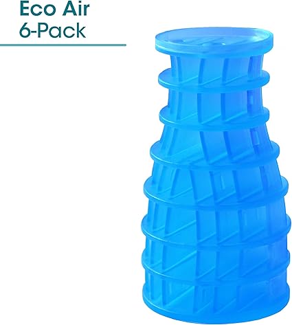 Fresh Products Eco-Air Refill, Air Freshener, Dry Fragrance Refill, Natural Oils, No Acetone or Propellants, Lasts 30 Days, Eco-Friendly, Powerful Fragrance  Cotton Blossom, Made In USA, 6 Pack
