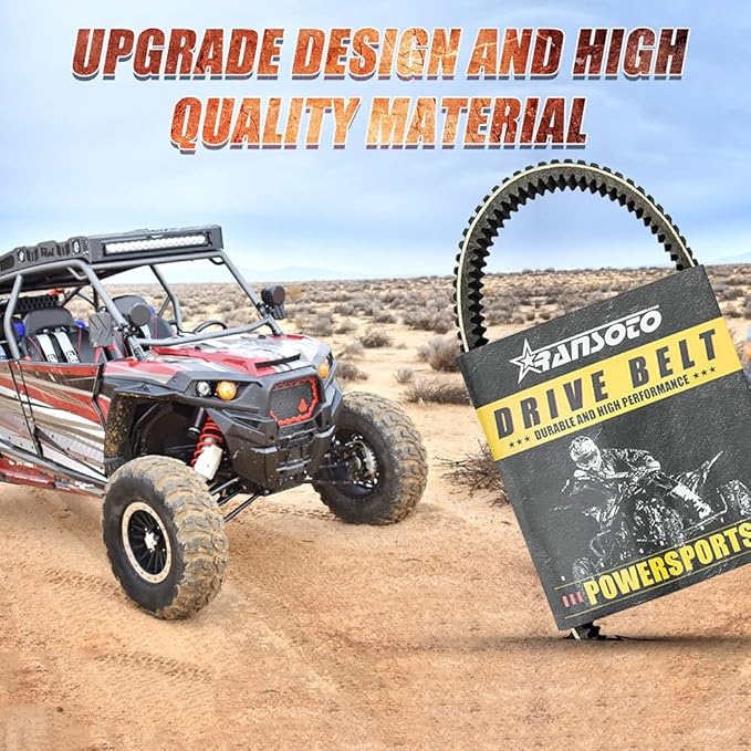 19C3982 Drive Belt Compatible with 2007-2020 Polaris Sportsman 450 500 570 800 Ranger 500 RZR 800, Replaces 19G3982, 3211113