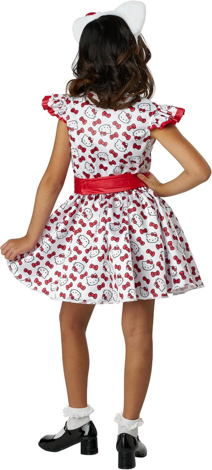 Hello Kitty Party Pop Dress, Child Costume