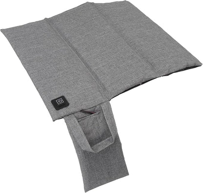 3 Temp Setting Heated Seat Cushion, Portable Fast Heating USB Power Seat Mats, Oxford Warm Pads, for Camping Fishing Hunting Stadium Travel Use