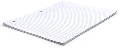 Emraw College Ruled 10.5 X 8 Inch (20.3 x 26.7 cm) Filler Paper with 3 Hole Punches (450 Sheets)