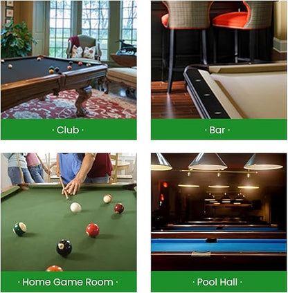 flexman Pool Ball Rack, Wooden Billiard Ball Rack, Pool Table Ball Holder Positioning Rack, Sports Supplies Accessories for for Snooker or Pool