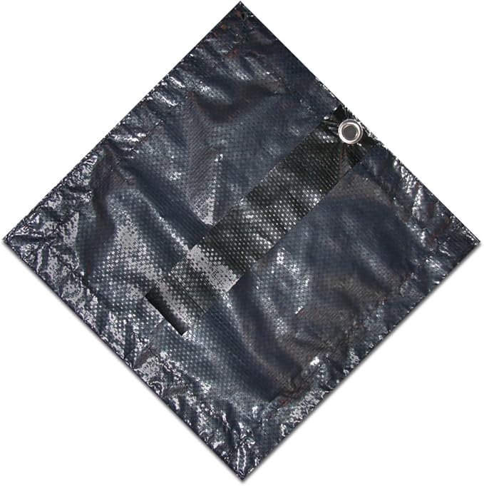 Above Ground Pool Cover for 15x30 Foot Oval Swimming Pool - Premium: 8-Yr