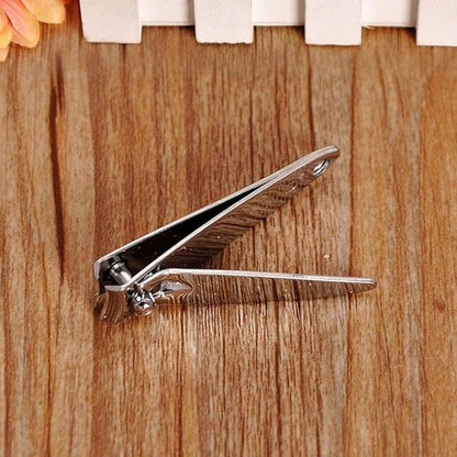 Silver Stainless Steel Hand Toe Nail Clipper Cutter Trimmer Manicure Pedicure Care Scissors Fingernail and Toenail Clippers